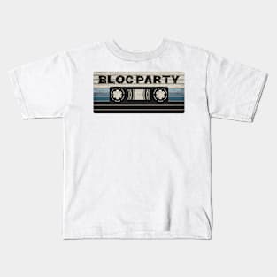 Bloc Party Mix Tape Kids T-Shirt